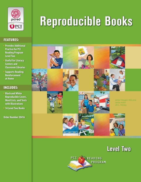 Cover image for book PCI Reading Program, Level 2: Reproducible Books (14 books)- 20416E