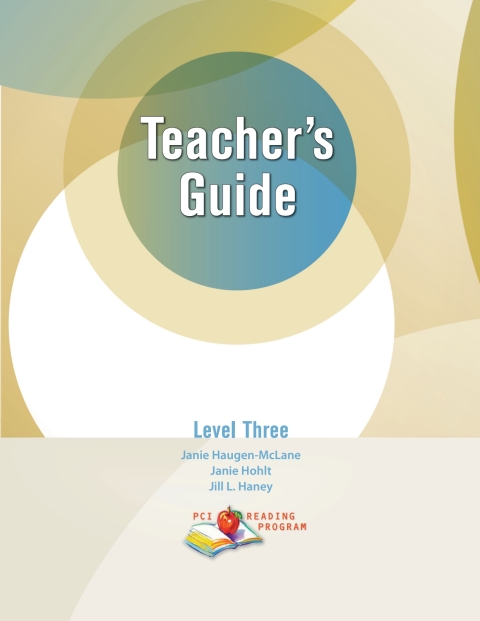 Cover image for book PCI Reading Program, Level 3: Teacher's Guide E-Book Combo - 20424E