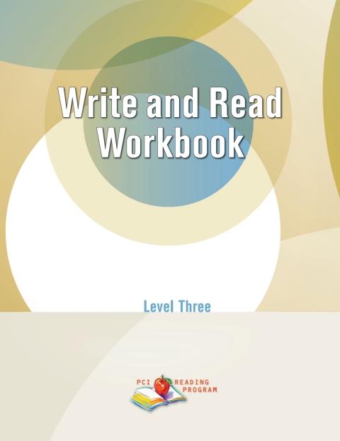 Cover image for book PCI Reading Program, Level 3: Write and Read Workbook - 20425E