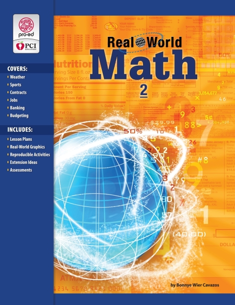 Cover image for book Real-World Math: Book 2 - 20525E