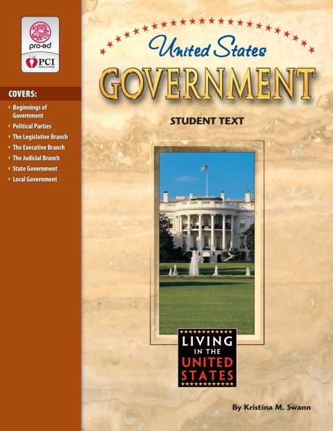 Cover image for book U.S. Government: Student Text - 20665E