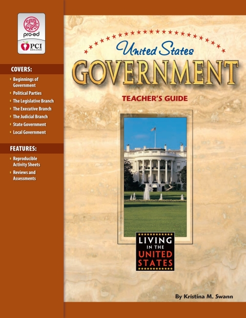 Cover image for book United States Government: Teacher's Guide - 20668