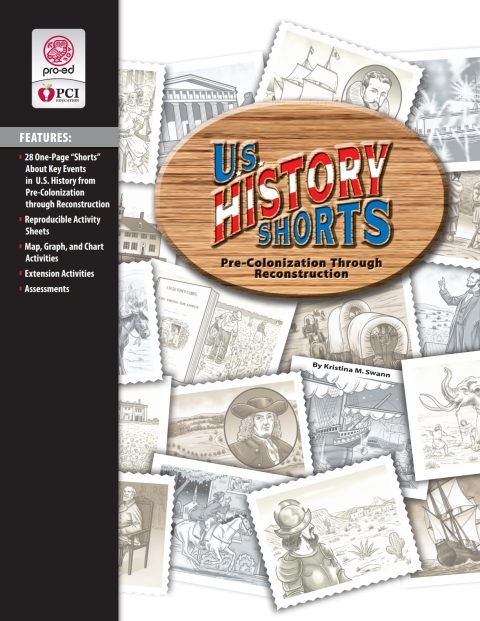 Cover image for book United States History Shorts - 20686