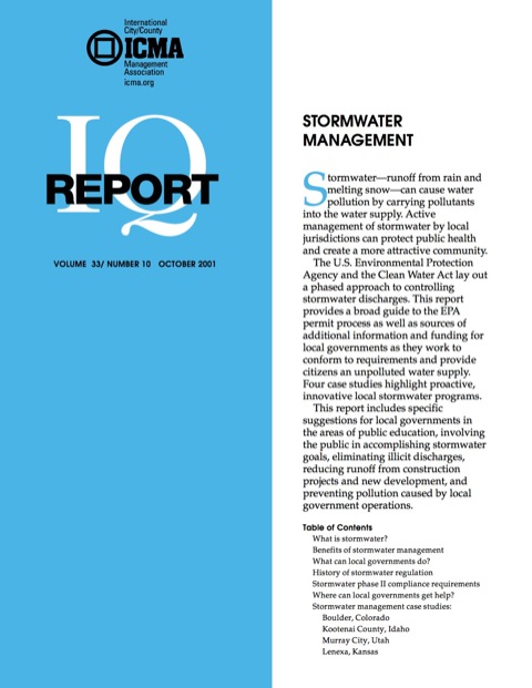 Cover image for book Stormwater Management