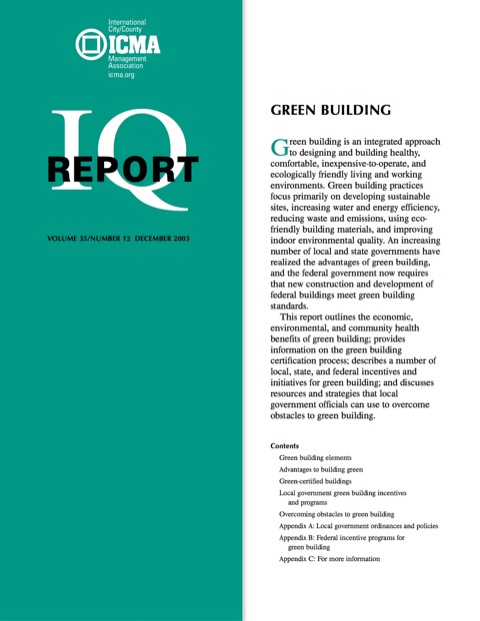 Cover image for book Green Building
