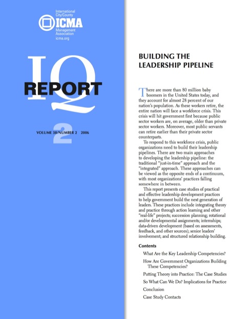 Cover image for book Building the Leadership Pipeline