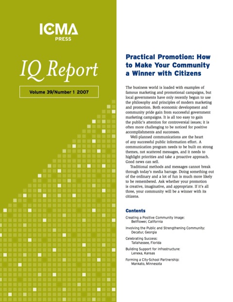 Cover image for book Practical Promotion: How to Make Your Community a Winner with Citizens