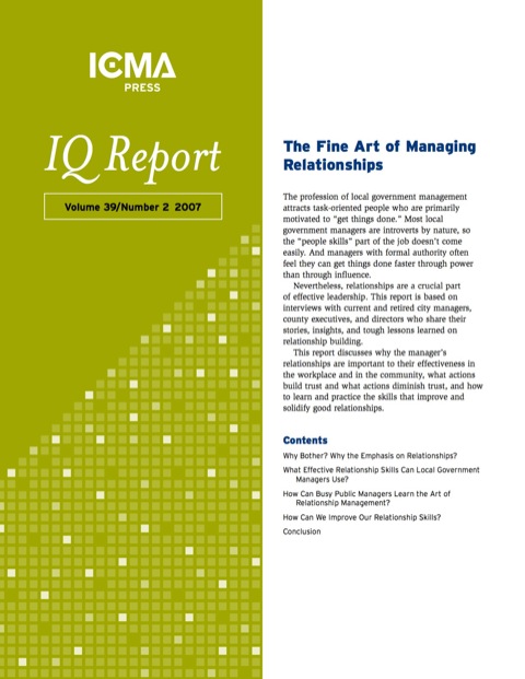Cover image for book The Fine Art of Managing Relationships