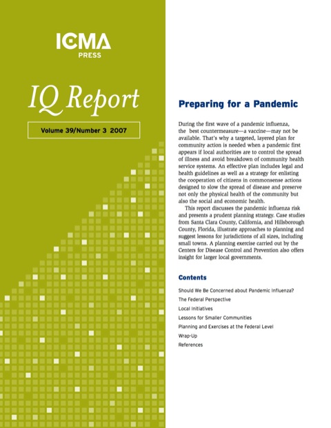 Cover image for book Preparing for a Pandemic
