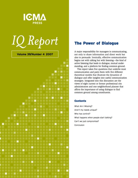 Cover image for book The Power of Dialogue