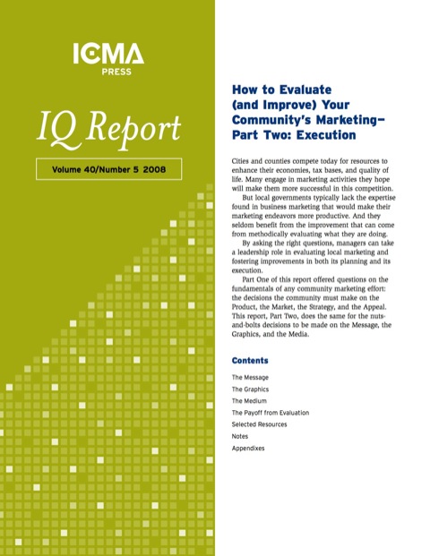 Cover image for book How to Evaluate (and Improve) Your Community’s Marketing (Part 2)