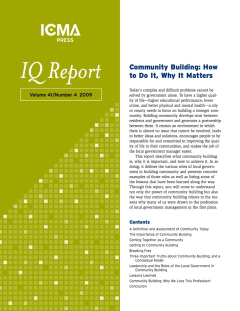 Cover image for book Community Building: How to Do It, Why It Matters