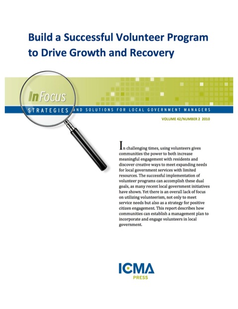 Cover image for book Build a Successful Volunteer Program to Drive Growth and Recovery