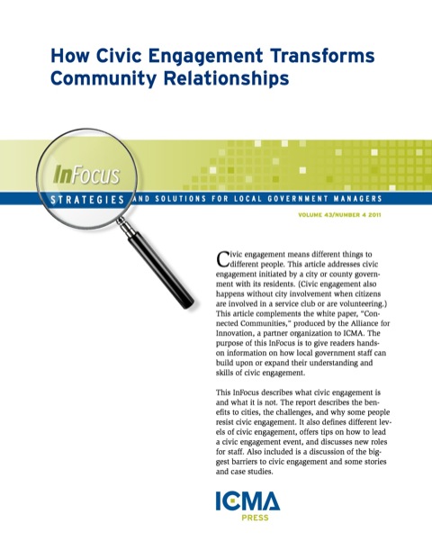 Cover image for book How Civic Engagement Transforms Community Relationships