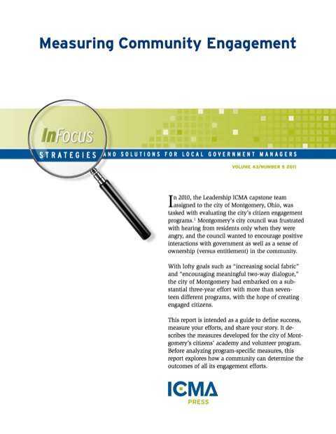 Cover image for book Measuring Community Engagement