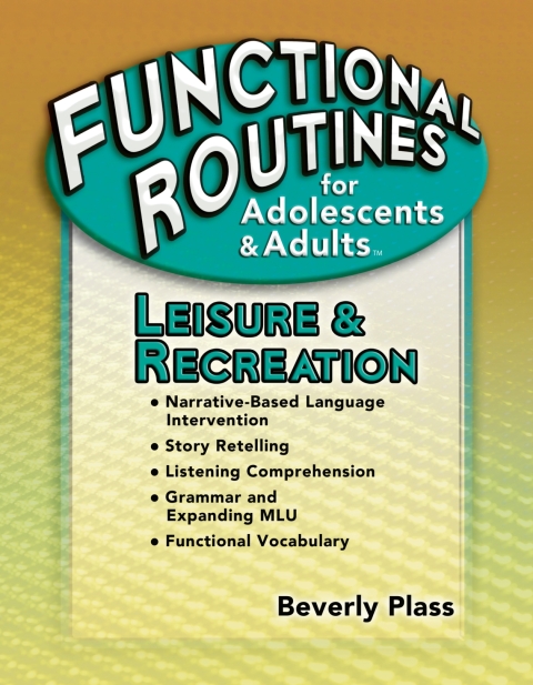 Cover image for book Functional Routines for Adolescents and Adults: Leisure - 33095E