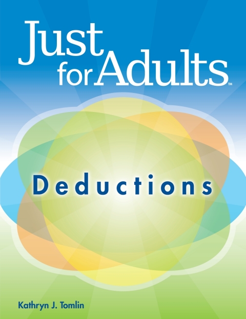 Cover image for book Just for Adults: Deductions - 33113E