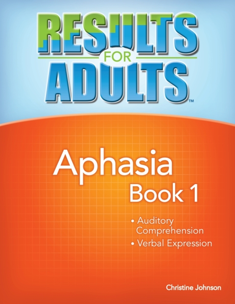 Cover image for book Results for Adults: Aphasia Book 1 - 33144E