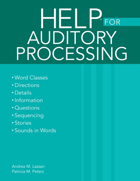 Cover image for book HELP for Auditory Processing - 33608E