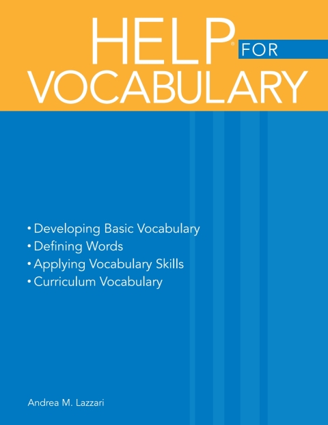 Cover image for book HELP for Vocabulary - 33613E