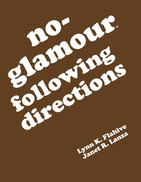 Cover image for book No-Glamour Following Directions - 33652E