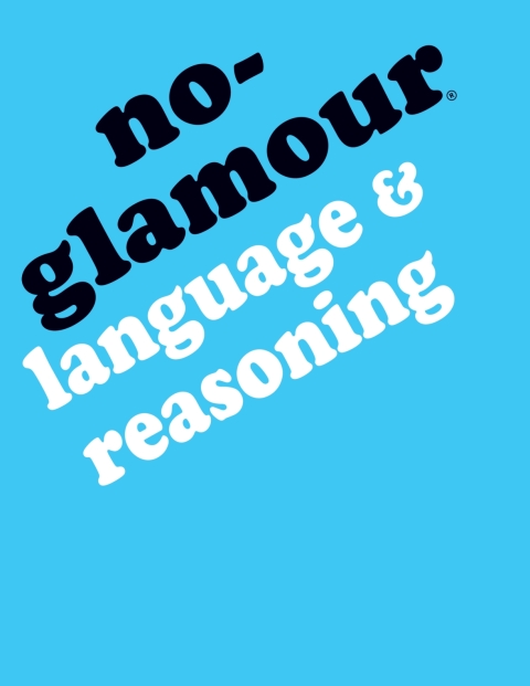 Cover image for book No-Glamour Language and Reasoning - 33657E