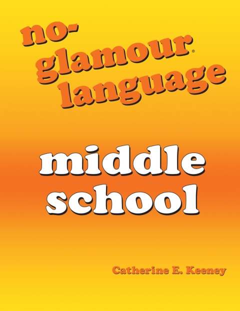 Cover image for book No-Glamour Language Middle School - 33659E