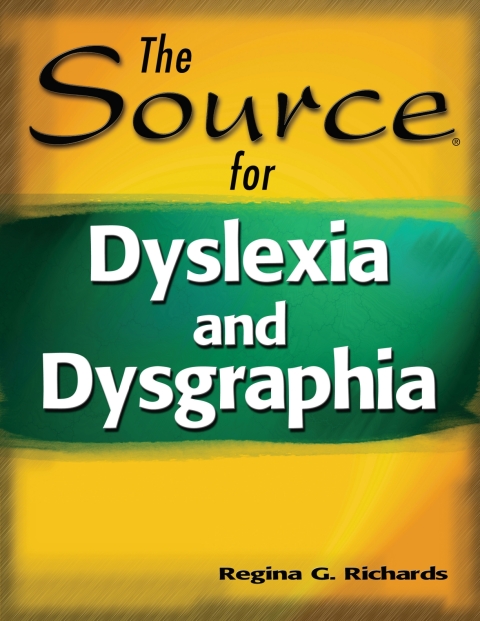 Cover image for book Source for Dyslexia and Dysgraphia - 33716E