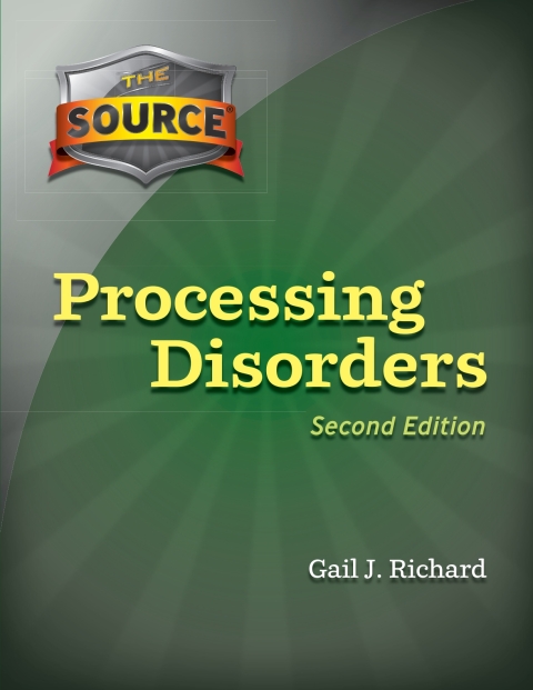 Cover image for book The Source Processing Disorders - 33744E