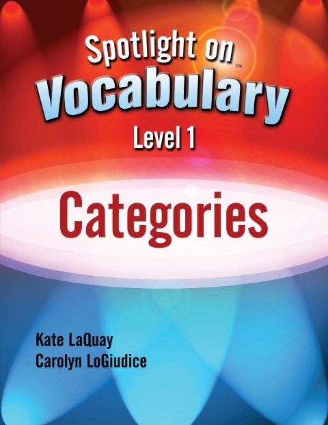Cover image for book Spotlight on Vocabulary Level 1: Categories - 33860E
