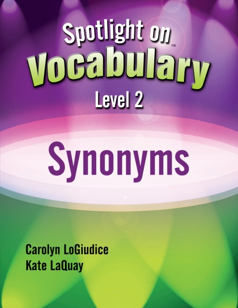 Cover image for book Spotlight on Vocabulary Level 2: Synonyms - 33875E