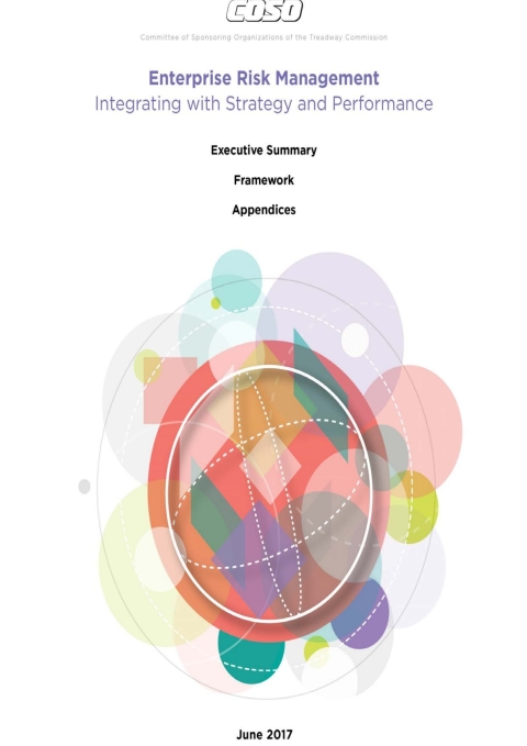 Cover image for book COSO Enterprise Risk Management - Integrating with Strategy and Performance