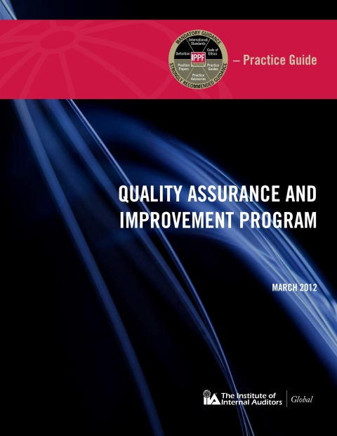Cover image for book Practice Guide: Quality Assurance and Improvement Program