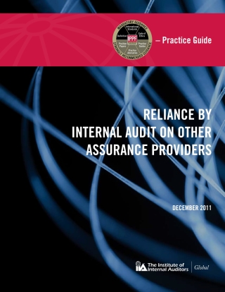 Practice Guide: Reliance by Internal Audit on Other Assurance Providers