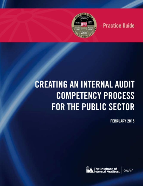 Cover image for book Practice Guide: Creating an Internal Audit Competency Process for the Public Sector