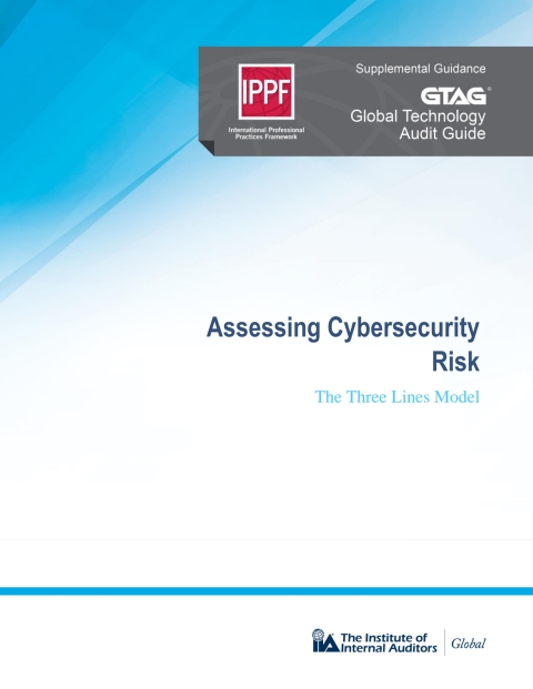 Cover image for book Global Technology Audit Guide (GTAG): Assessing Cybersecurity Risk