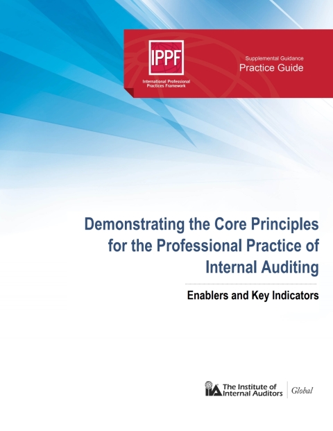Cover image for book Practice Guide: Demonstrating the Core Principles for the Professional Practice of Internal Auditing