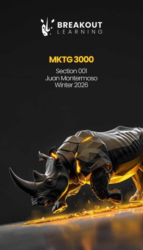 Cover image for book Santa Clara - Juan Montermoso - Mktg 3000-1: Marketing is everything - 1 - 01/2026 - Winter