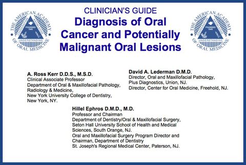 Cover image for book AAOM Clinician's Guide to Diagnosis of Oral Cancer and Potentially Malignant Oral Lesions