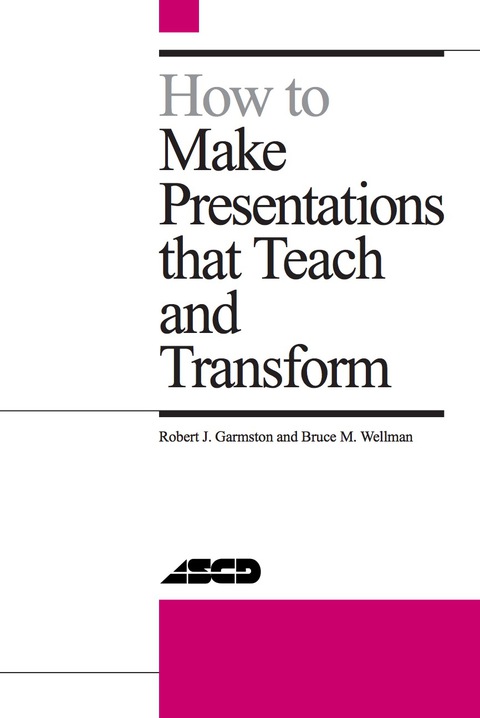 Cover image for book How to Make Presentations that Teach and Transform