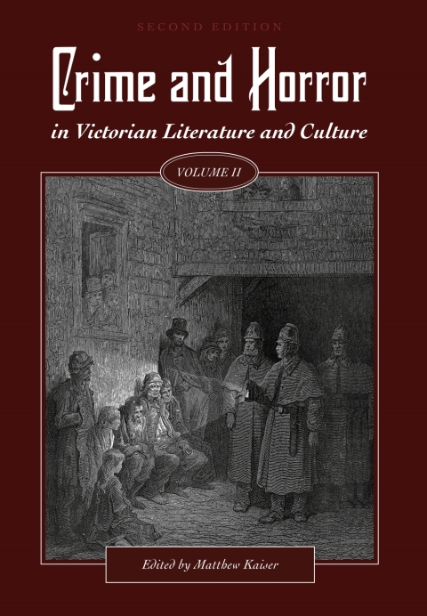 Cover image for book Crime and Horror in Victorian Literature and Culture, Volume II