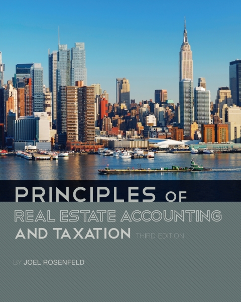 Cover image for book Principles of Real Estate Accounting and Taxation