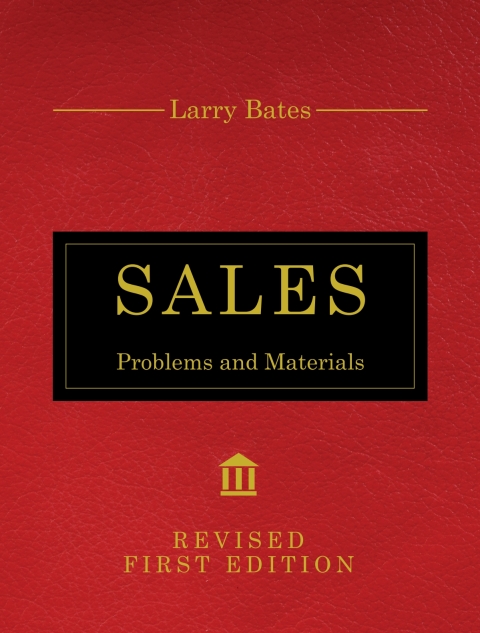 Cover image for book Sales