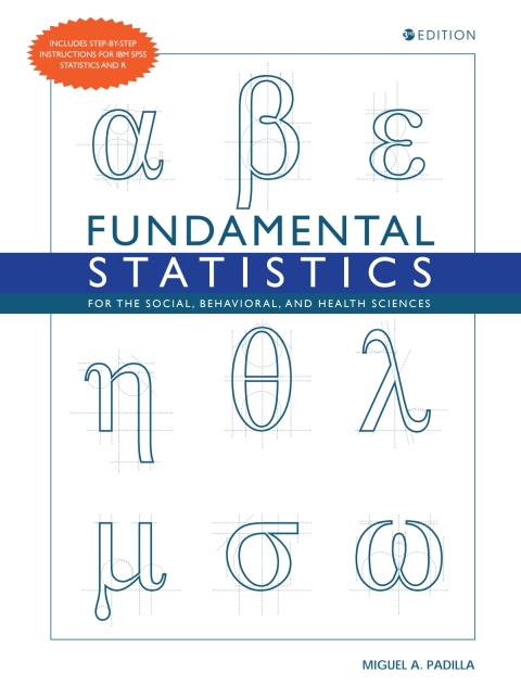 Cover image for book Fundamental Statistics for the Social, Behavioral, and Health Sciences
