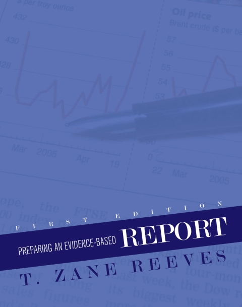 Cover image for book Preparing an Evidence-Based Report