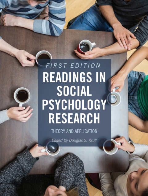 Cover image for book Readings in Social Psychology Research