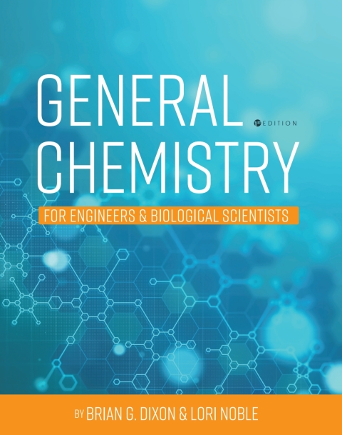 Cover image for book General Chemistry for Engineers and Biological Scientists