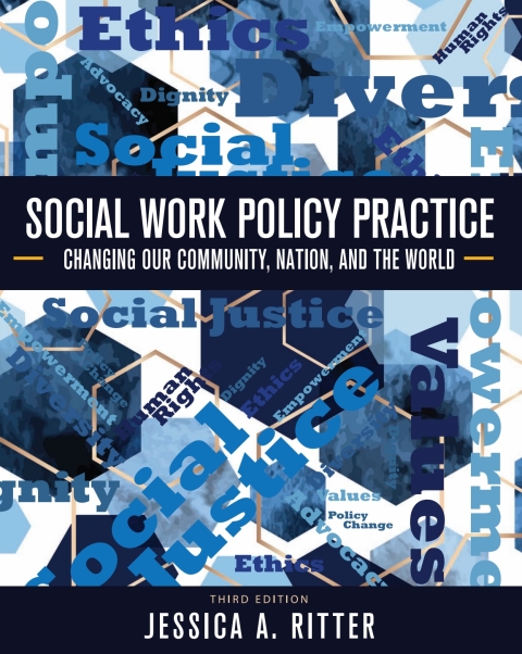 Cover image for book Social Work Policy Practice ebook plus Active Learning courseware