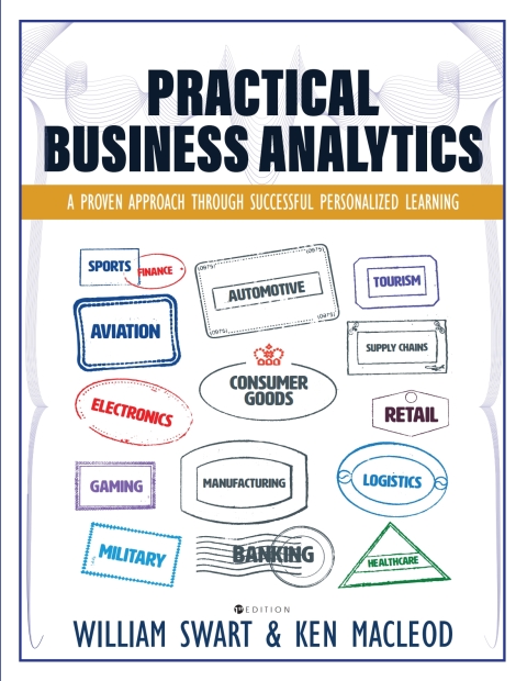 Cover image for book Practical Business Analytics ebook plus Active Learning courseware