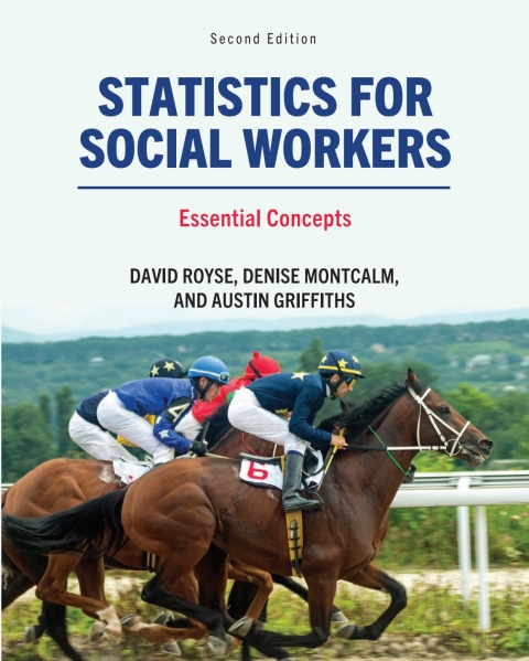Cover image for book Statistics for Social Workers